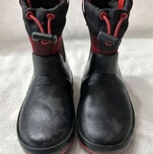 Waterproof winter rain boots